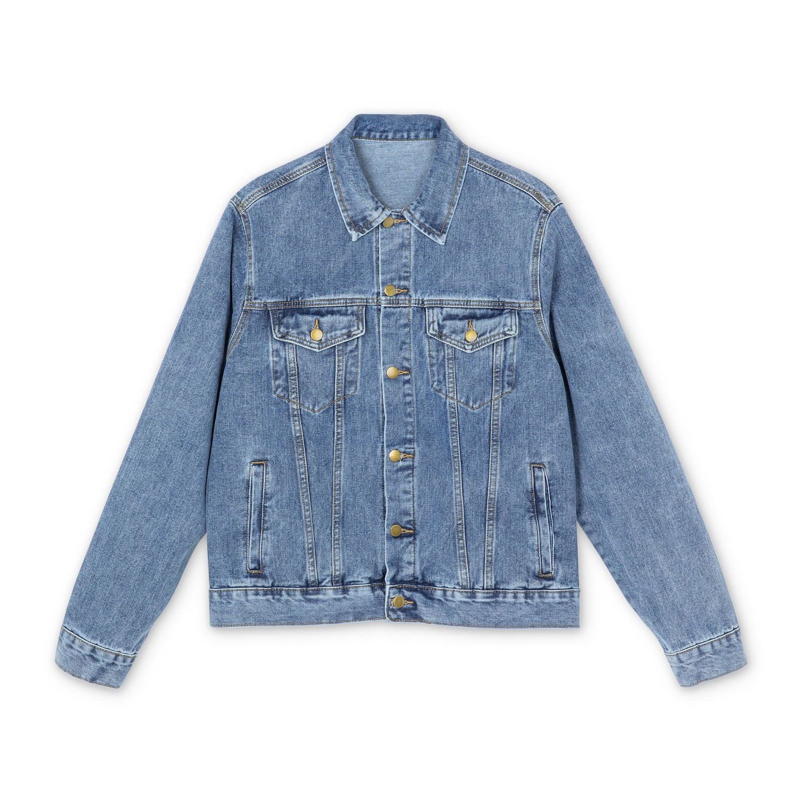 DENIM JACKET — VAGUE NOTION PUNK BACKPRINT thumbnail 1