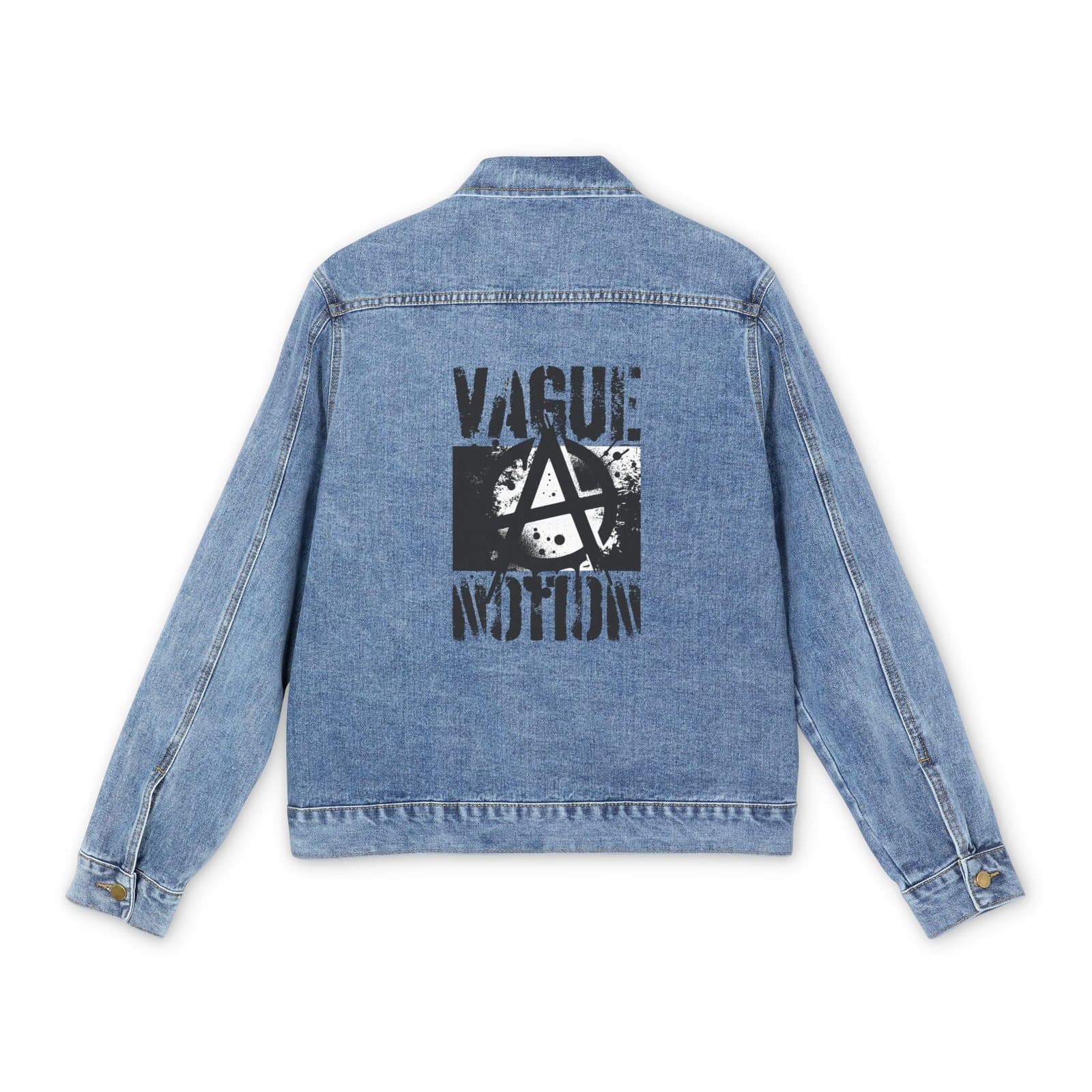 DENIM JACKET — VAGUE NOTION PUNK BACKPRINT thumbnail 2