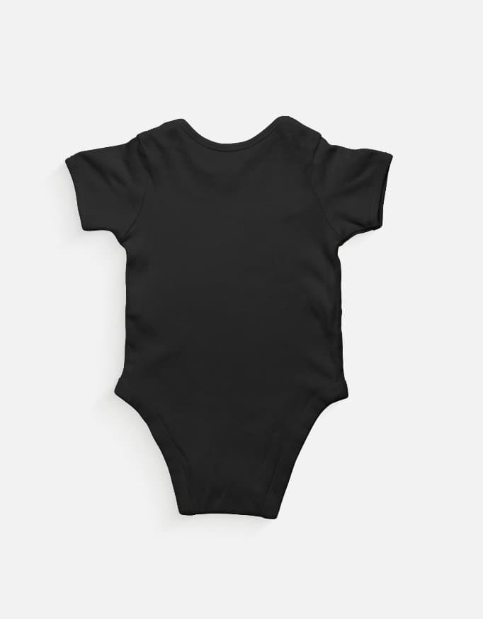Basic Black Kids Rompers