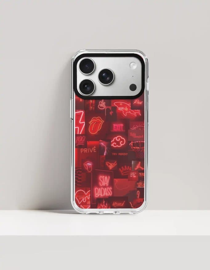 BADASS HARD CLEAR CASE