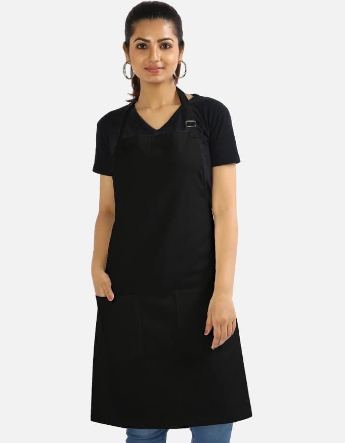 BLACK APRON