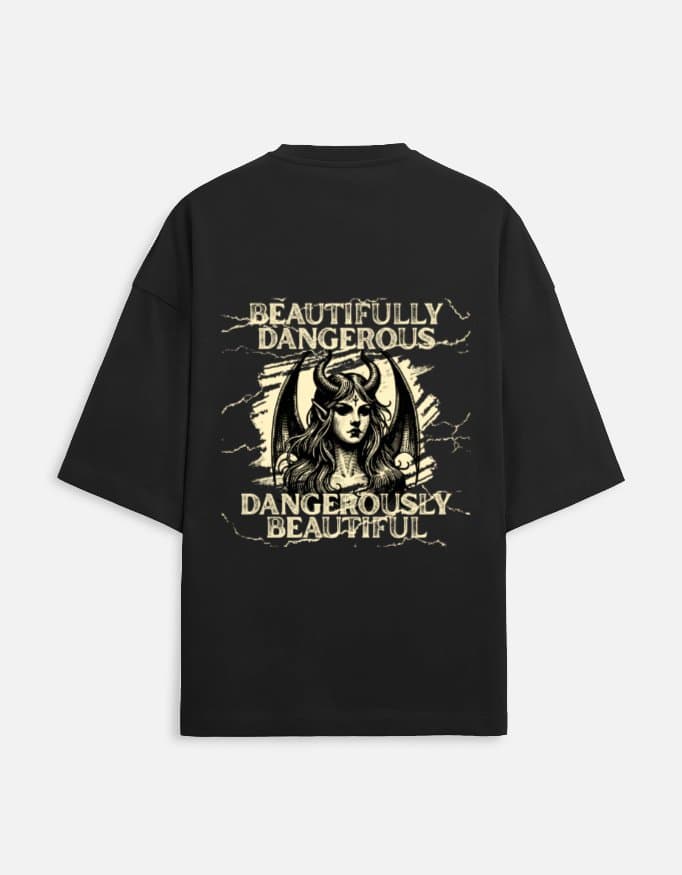 BEAUTIFULLY UNISEX TERRY OVERSIZED TEE