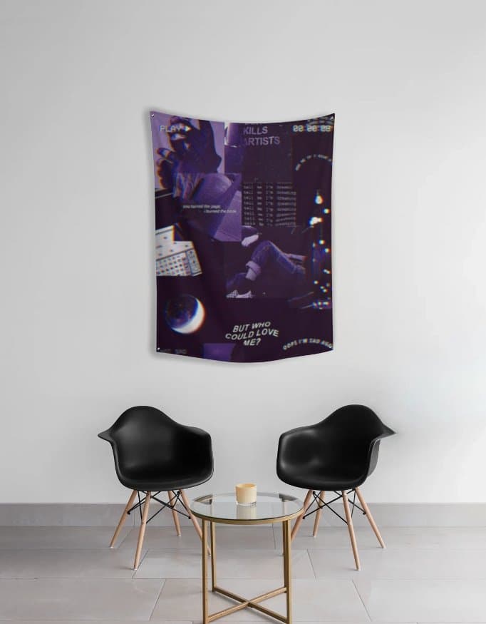 BUT WHO TAPESTRY