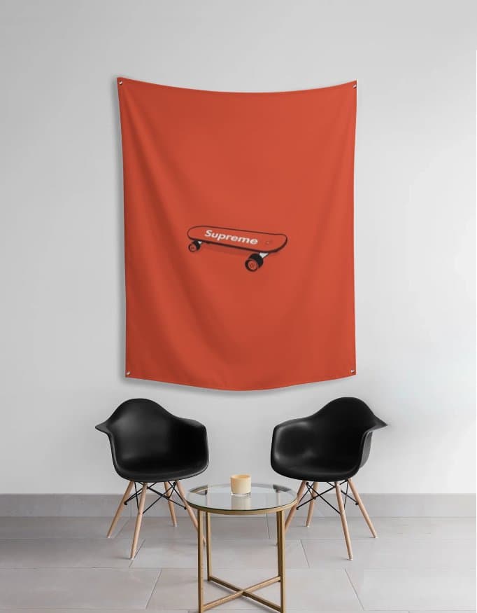 RED SUPREME TAPESTRY